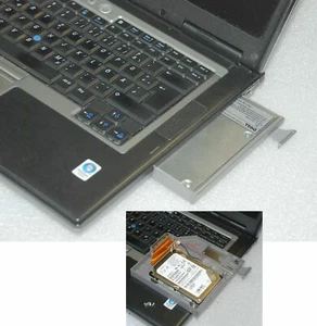 Additional 80GB Hard Disc With Adapter Dell Inspiron 8500 8600 9100 8T687-A00 - Picture 1 of 1