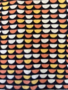 BLACK, ORANGE, GOLD, WHITE HALLOWEEN "QUILTERS SHOWCASE" Cotton Fabric 44" x 1YD - Picture 1 of 2