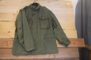 Chaqueta de Campo M‐65 del Ejército de los Estados Unidos de Colección OG‐107 Algodón-Satén Excedente Militar 1965 - Imagen 1 de 13