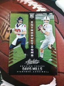 DAVIS MILLS 2021 Absolute Football INTRODUCTIONS #INT-18 Houston Texans - Picture 1 of 2