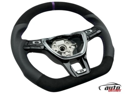 AUSTAUSCH Lenkrad Lederlenkrad Alcantara Vw PASSAT B8 3G Multifunktion R-Line - Bild 1 von 4