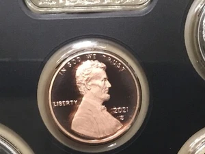 2021 S Lincoln Shield Penny Cent Gem Proof. Nice ungraded but high grade coin!   - Picture 1 of 2