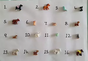 Vintage Bluebird 90's Polly Pocket Animals Cat Dog Otter Bird Spares Replacement - Picture 1 of 29