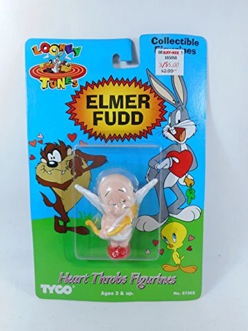 Elmer Fudd, Guardian Angel Action Figure - Looney Tunes Heart Throbs Figurines Cover