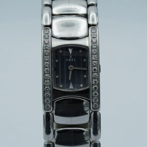 EBEL BELUGA MANSCHETTE DAMEN UHR 9057A28-10 BRILLIANTEN PERLMUTT TOP E247 - Bild 1 von 10