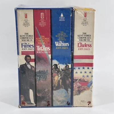 John Jakes Kent Family Chronicles American Bicentennial Series SET - 4 5 6 7 Foto 1 de 4