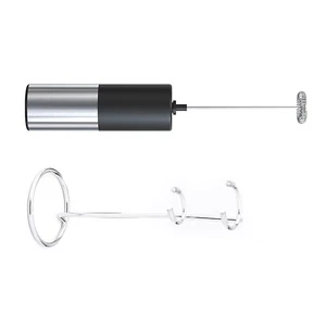 Durable Stainless Steel Mini Wireless Electric Milk Frother Handheld Tool - Picture 1 of 15