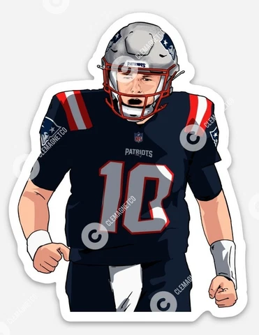 Mac Jones MAGNET - Rookie New England Patriots Quarterback NFL QB Patriot Cover