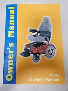 Manual del propietario usado para silla de ruedas eléctrica con tracción trasera Dalton Merits R14+ - Imagen 1 de 2