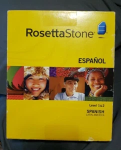 RosettaStone Version 3 Spanish (Latin America) Level 1 & 2 Set + Audio Companion - Bild 1 von 5