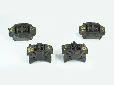 2000 - 2002 Mercedes Cl Class C215 Caliper Brake W Pads Front Rear Set Of 4 Oem - Image 1 of 4