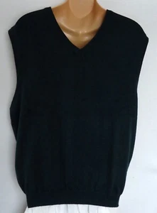 Cutter & Buck Sweater Vest Large Men's 100% Merino Wool Dark Green - Picture 1 of 5