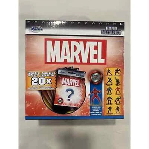 Marvel Nano Metalfigs 20 Blind Bags Figures Collectors Set by JADA Sealed NEW - Imagen 1 de 4
