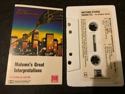 Motown's Great Interpretations cassette Album HTF retro RNB SOUL black music - Image 1 of 2