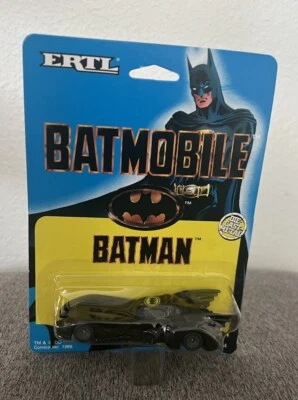 DC COMICS BATMAN ERTL DIECAST BATMOBILE VINTAGE BRAND NEW TOY ~ FREE SHIPPING! - Image 1 of 4