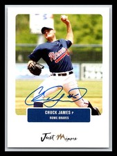 2004 Just Prospects Autographs #43 Chuck James /725 !!