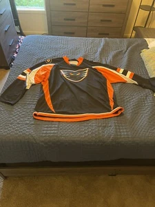 Autographed 2020 Lehigh Valley Phantoms Pro Stock Authentic MIC Edge 2.0 Jersey - Picture 1 of 5