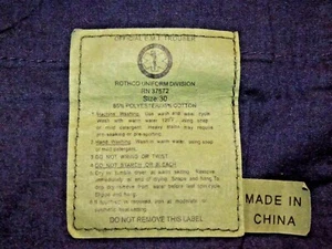 Men's Rothco Official EMT Navy Trousers Size 28x32 - Picture 1 of 6