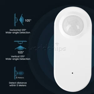 Tuya Zigbee Millimeter Radar Wave Human Presence Detect Sensor PIR Motion Sensor - Picture 1 of 24