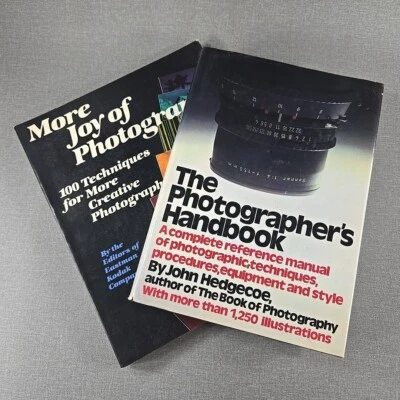 Photographer's Handbook~Joy of Photography ~ 2 VTG Paperback~Hardcover Books - Image 1 of 4
