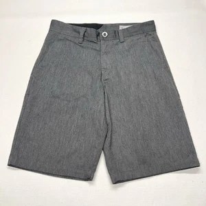 Volcom Chino Shorts Mens 30 Grey Board Beach Casual Simple Skate Casual Y2K - Picture 1 of 15
