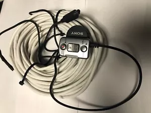 SONY RM-AV2 RMAV2 LANC REMOTE CONTROL CONTROLLER OEM 50ft CABLE - Picture 1 of 1