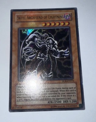 Skull Archfiend of Lightning DCR-EN073 Ultra Rare Master Collection Print (LP) - Image 1 of 4