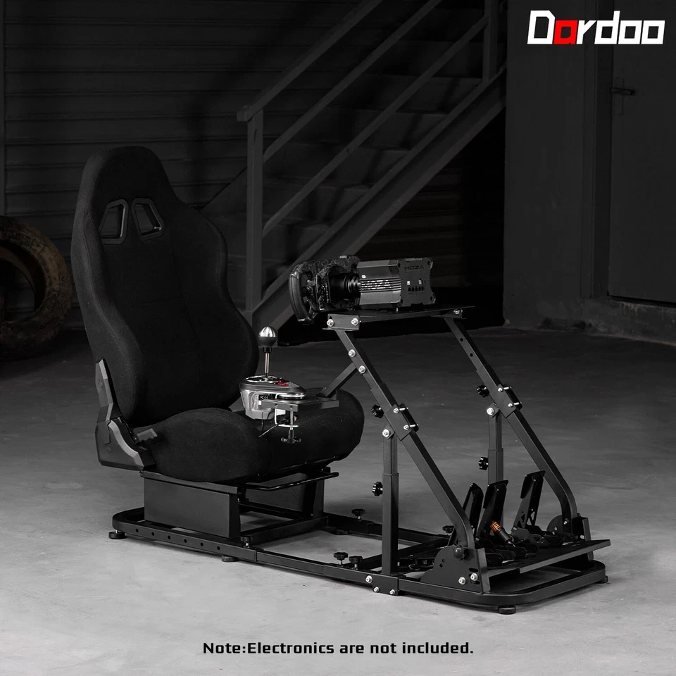 Dardoo Reinforce Racing Simulador Cabina con Asiento Ajuste Logitech G923 G29 G920 Foto 1 de 1