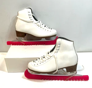 Riedell Red Ribbon (Model 117) Womens Figure Skates w/bag (size 6) - Picture 1 of 7