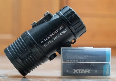 Backscatter Macro Wide 4300 Underwater Video Light for Nauticam Marelux Ikelite - Image 1 of 4