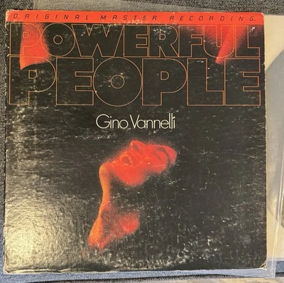 GINO VANNELLI Powerful People 1980 Mobile Fidelity Sound Lab LP MFSL 1-041 JAPAN - Image 1 of 3