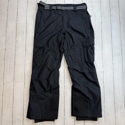 Pantalones Columbia Ridge 2 Run III para hombre grandes negros Omni-Tech esquí impermeables WM0905 Foto 1 de 4