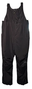 Equipamiento al aire libre Nieve Babero Overall Pantalones para Hombres XL Negro Nylon Snowboard Esquí Invierno - Imagen 1 de 16