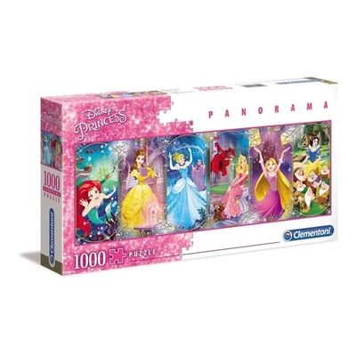 Clementoni Puzzle Panorama 1000 pezzi Principesse Disney  - Immagine 1 di 2