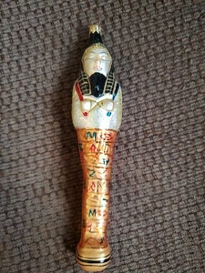 Vintage 1994 CHRISTOPHER RADKO EGYPTIAN MUMMY SARCOPHAGUS CHRISTMAS ORNAMENT - Picture 1 of 8