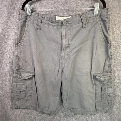 Pantalones Cortos de Carga para Hombre pd&c Gris Talla 36 Algodón Bolsillos con Botones Foto 1 de 4