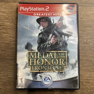 Medal of Honor: Frontline (PlayStation 2 PS2, 2003) Complete - Tested & Working - Picture 1 of 3