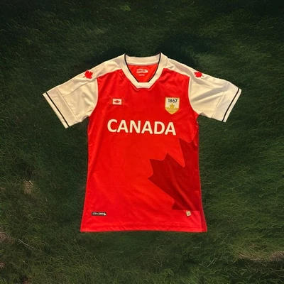 Camiseta de fútbol canadiense 1867 parche It’s Fun To Be camiseta de Canadá para hombre XS Foto 1 de 4