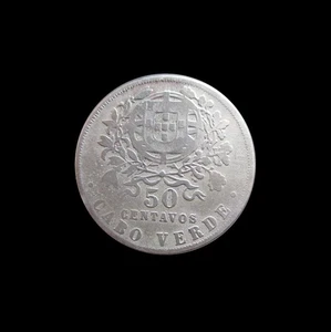 PORTUGUESE CAPE VERDE 50 CENTAVOS 1930 KM 4 #3948# - Picture 1 of 2