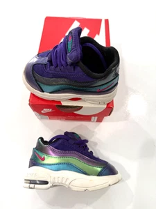 Nike Air Max 95 SE (TD) A09212500 Court Purple / Rush Pink Size 4C with Box - Picture 1 of 10