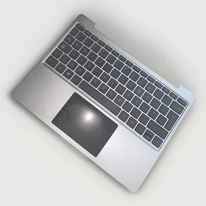 Estuche superior con reposamanos plateado genuino Microsoft Surface Go 1943 con teclado del Reino Unido - Imagen 1 de 6