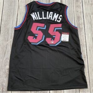 Jason Williams Signed Auto Heat “White Chocolate” #55 Miami Custom Jersey W/ COA