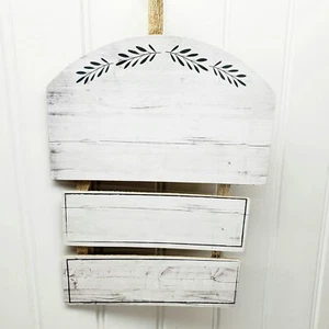 Hanging MDF Plaque for Crafts and DIY Sign 10.5"X8" Wood Print Background 3 Tier - Picture 1 of 5