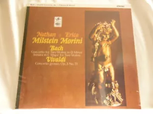 BACH & VIVALDI Violinkonzert NATHAN MILSTEIN & ERICA MORINI 180 Gramm VERSIEGELT LP - Bild 1 von 2