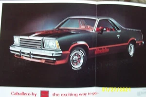 1979 GMC Caballero Laredo Diablo Dealer Sales Catalog Original NOS SPECS ACCYS. - Picture 1 of 5