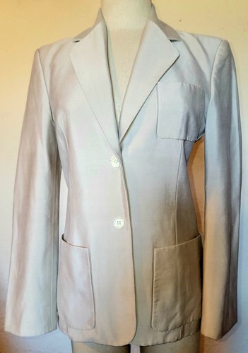 Blazer grigio Celine manica lunga taglia 38