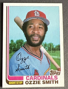 1982 Topps Traded Ozzie Smith # 109T  ST. LOUIS CARDINALS MLB MVP HOF ALL STAR
