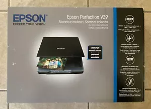 Epson Perfection V39 Flatbed Scanner - Black - Picture 1 of 2