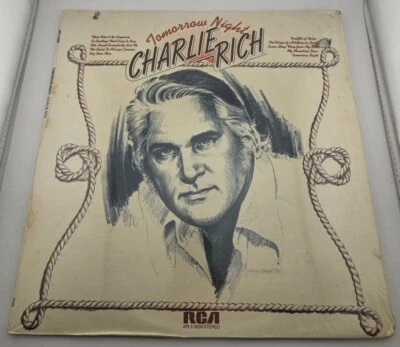 Charlie Rich Tomorrow Night Vinyl - Sealed - 1973 - APL1 0258 - In Shrink - Image 1 of 4