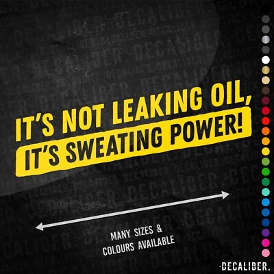 DECALIBER Pegatina larga para poder de sudoración - muchos colores y tamaños